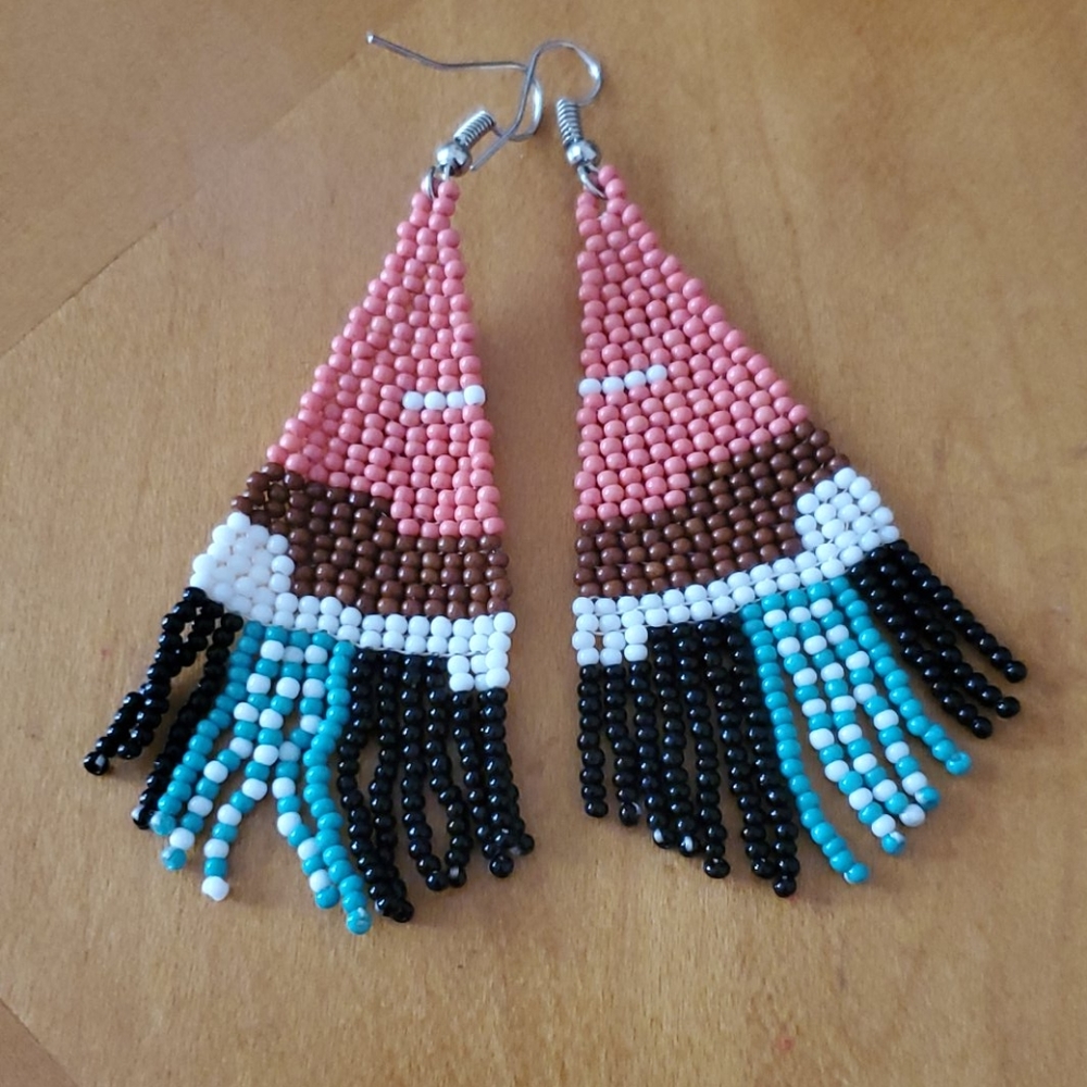 Seed Bead Earrings